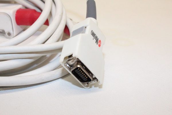 Masimo SpO2 Finger Sensor PS-10153D w Adapter Cable Plug