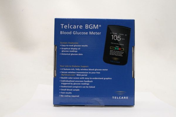 Telcare Wireless Blood Glucose Monitoring System Back
